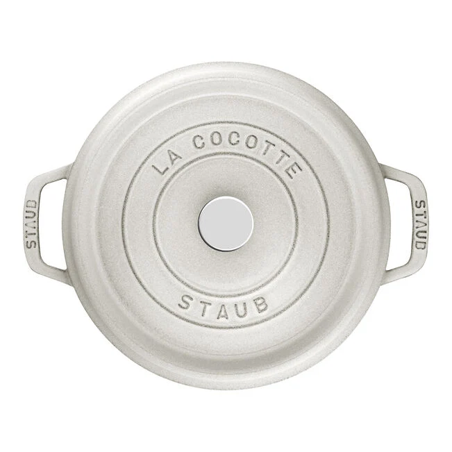 Cocotte rotonda - 24 cm, Tartufo Bianco