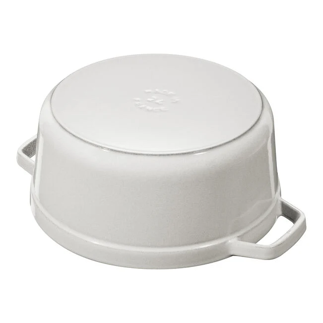 Cocotte rotonda - 24 cm, Tartufo Bianco