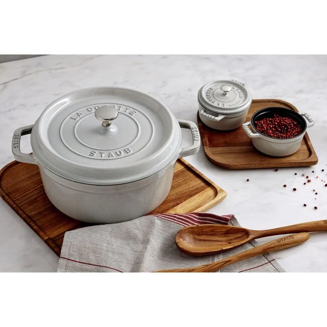 Cocotte rotonda - 24 cm, Tartufo Bianco