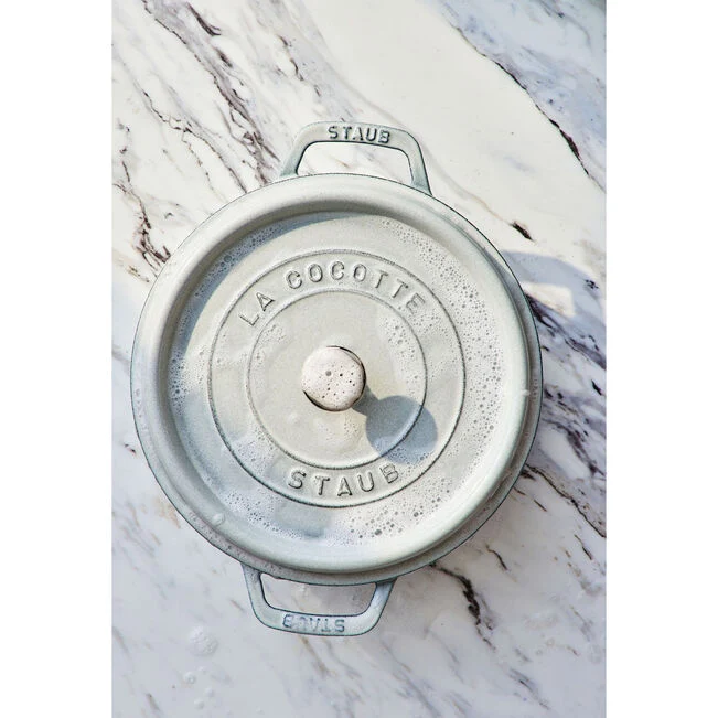 Cocotte rotonda - 24 cm, Tartufo Bianco