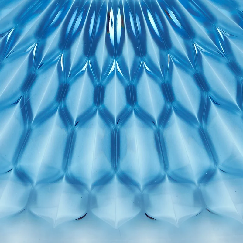 VASSOIO OVALE GRANDE "VANITY" - Sky blue