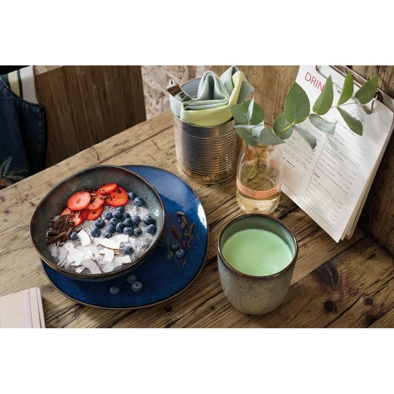 LAVE Tazza da caffè - Blu, 190 ml, terracotta
