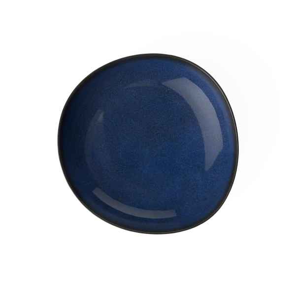LAVE Piatto per pasta - Blu, 470 ml, terracotta