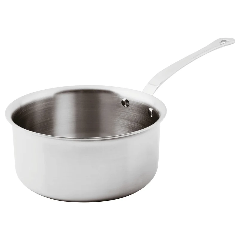 Casseruola alta 1 manico Acciaio inox, Alluminio - diametro 20 cm - h 10 cm