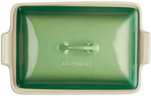 Pirofila rettangolare 3,8 litri colore verde bamboo