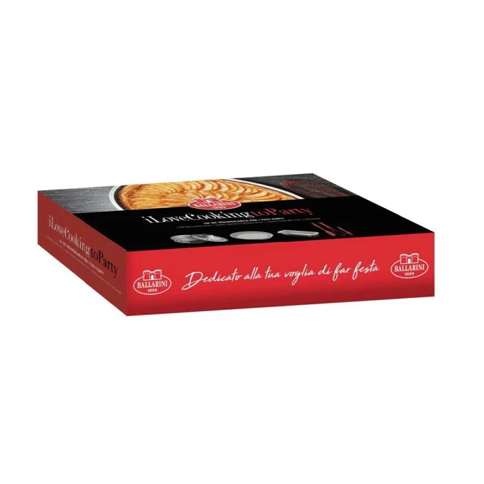 I love Cooking to party - SET 6 pezzi stampi da forno con accessori