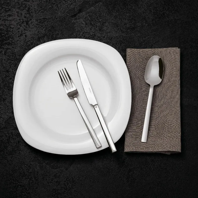 NEUTRA Servizio tavola 24 PZ Monoblocco - Acciaio Inox Mirror