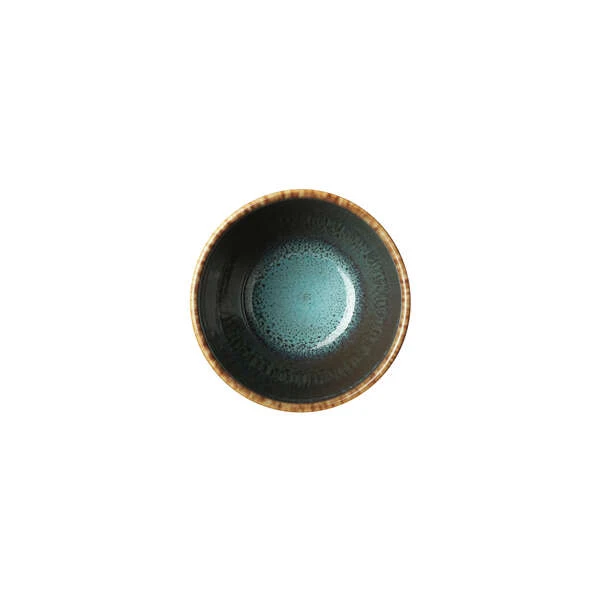 LAVE Tazza da caffè senza manico - Blu, 350 ml, terracotta