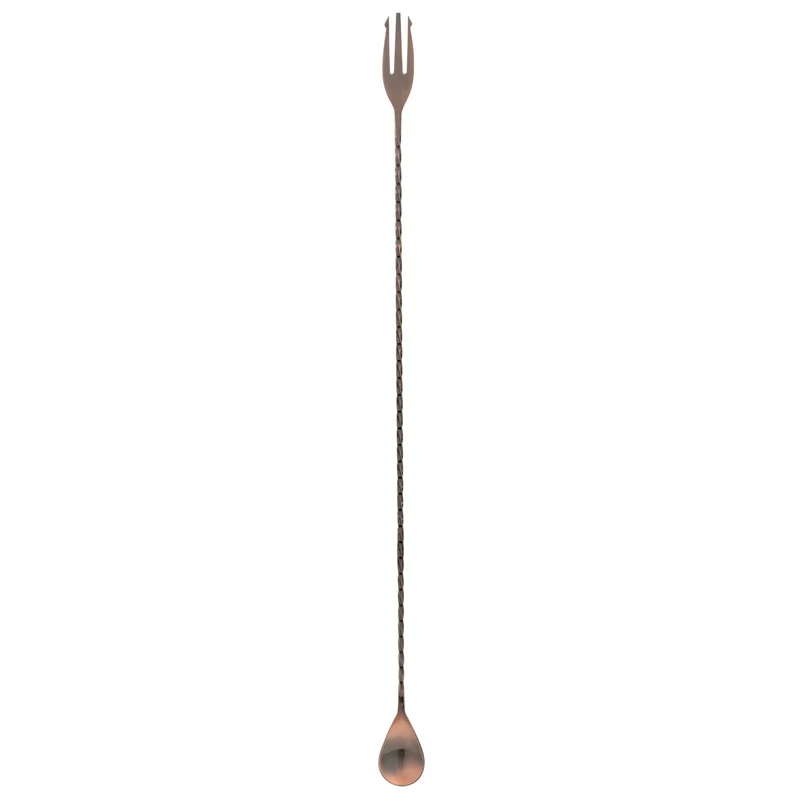 Cucchiaio / forchetta miscelatore in acciaio inox - 50 cm