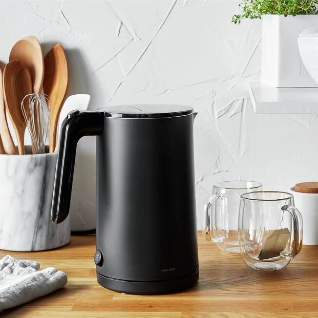 ENFINIGY Bollitore elettrico - 1,5 l, nero
