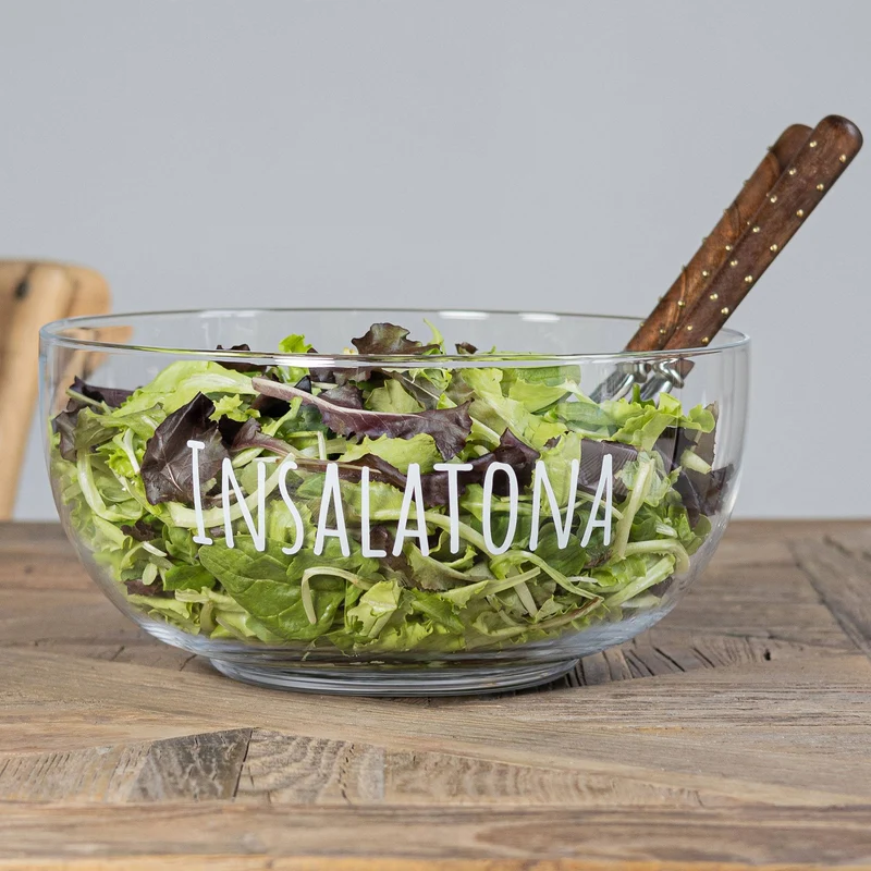 Simple Day - Insalatiera in Vetro " Insalatona "