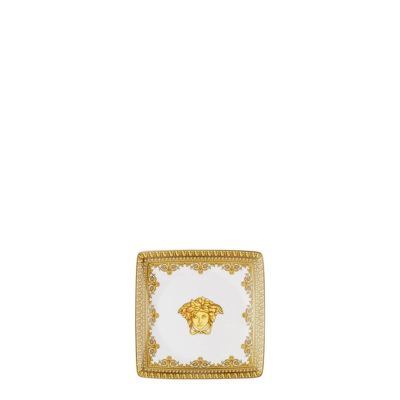 Versace Copetta Quadra Baroque Bianco