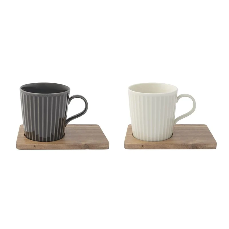 Set 2 mug in porcellana - 380ml / TAKE A BREAK