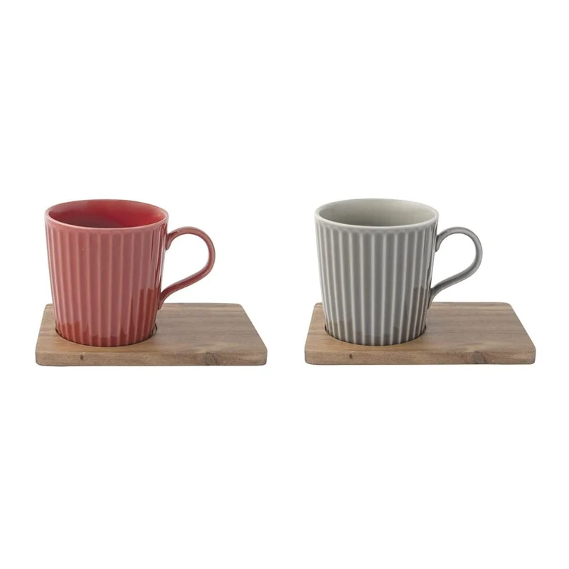 Set 2 mug in porcellana - 380ml / TAKE A BREAK