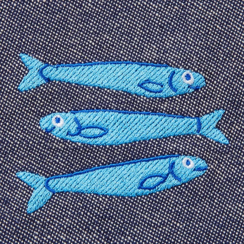 À La Carte Tinned Fish Chef's Towel