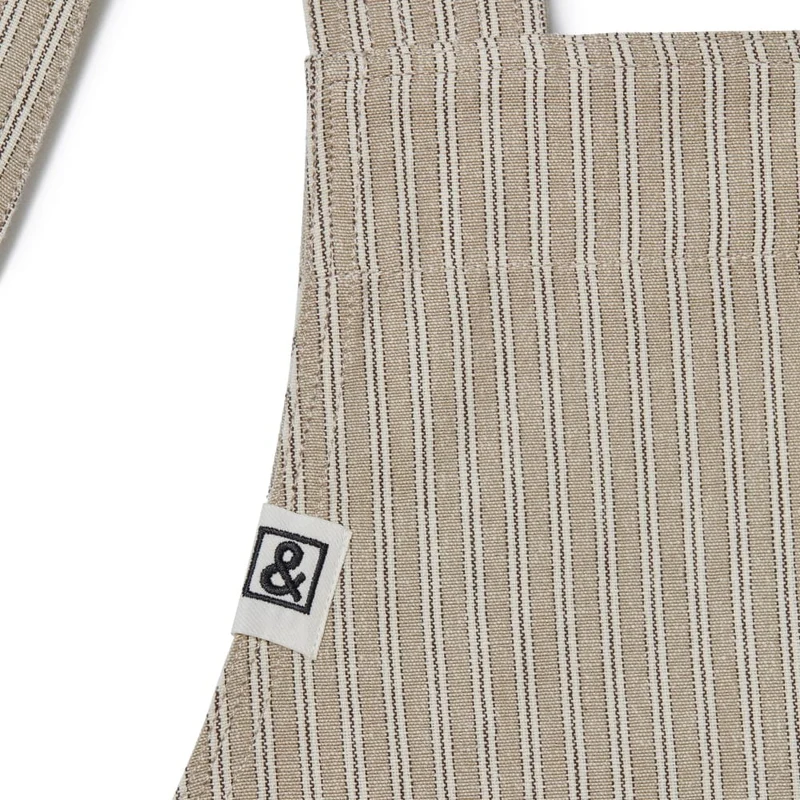 MARTHA by Martha Stewart Brown Stripe Smock