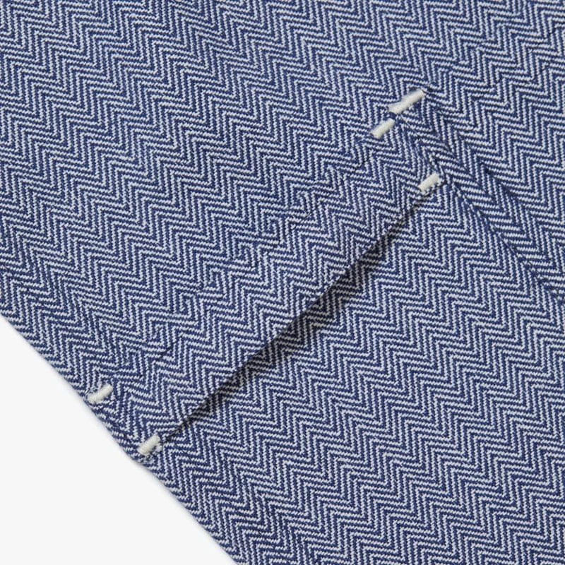 MARTHA by Martha Stewart Blue Herringbone Apron