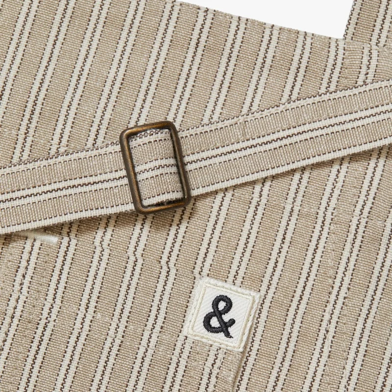MARTHA by Martha Stewart Brown Stripe Apron