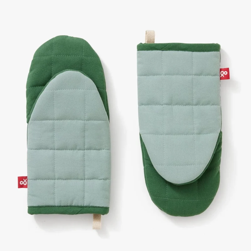 Shiso Green Oven Mitts