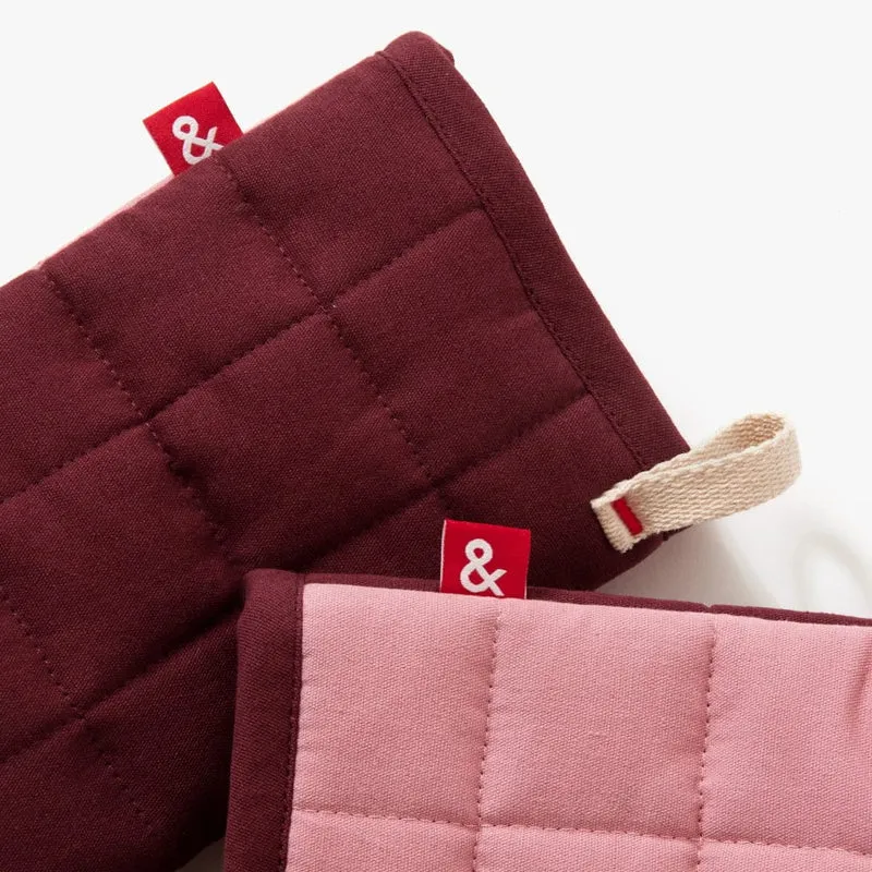 Rhubarb Oven Mitts