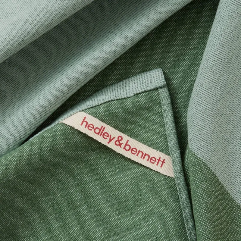 Shiso Green Chef's Towels - Set of 3