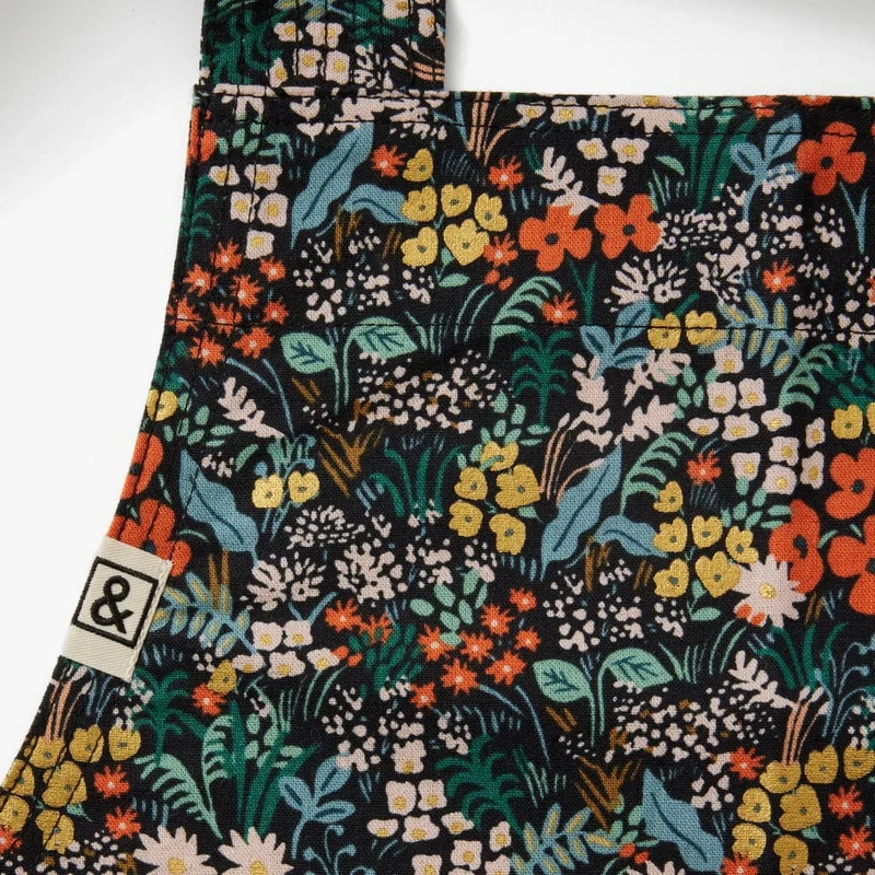 Rifle Paper Co. Meadow Black Smock