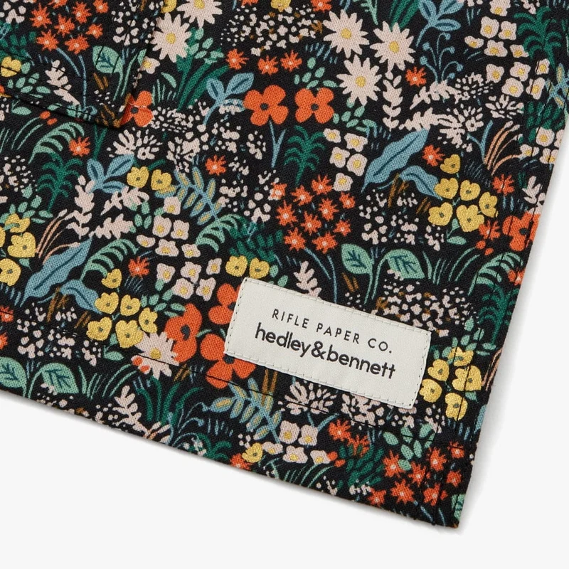 Rifle Paper Co. Meadow Black Smock