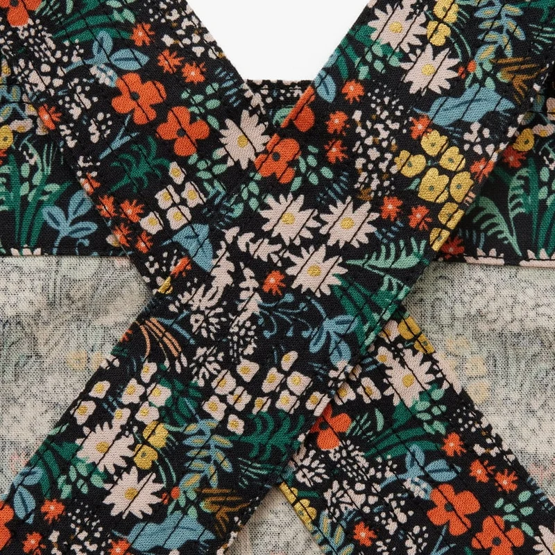 Rifle Paper Co. Meadow Black Smock