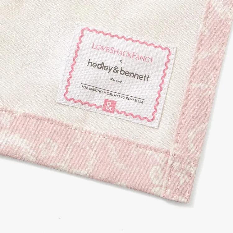LoveShackFancy x H&B Toscana Toile Perennial Pink Smock