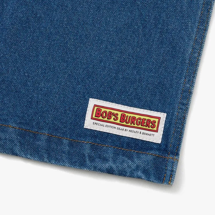 Bob's Burgers Denim Essential Apron
