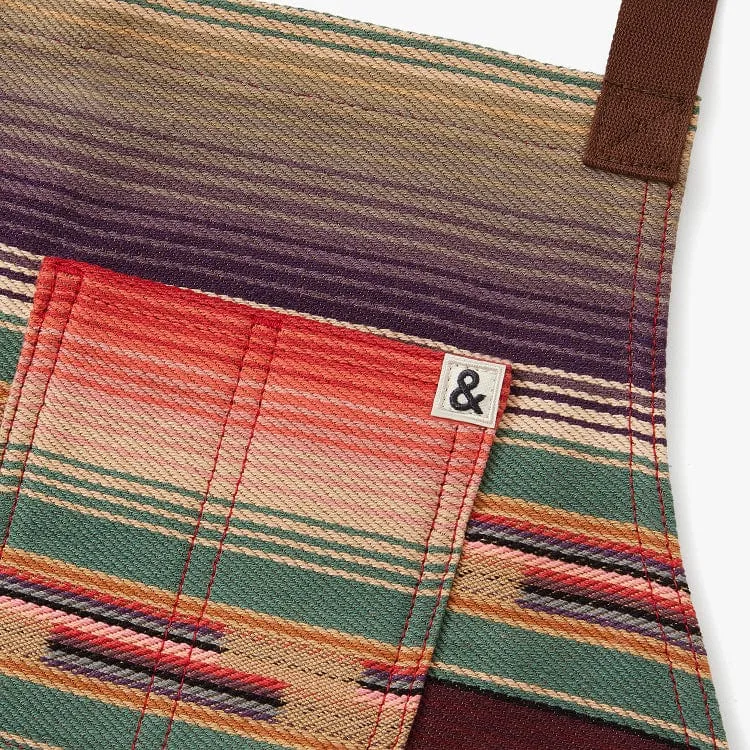 Serape Small Batch Crossback Apron