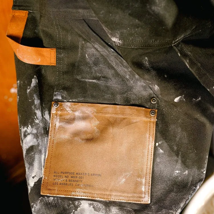 Olive Maker's Split Leg Apron