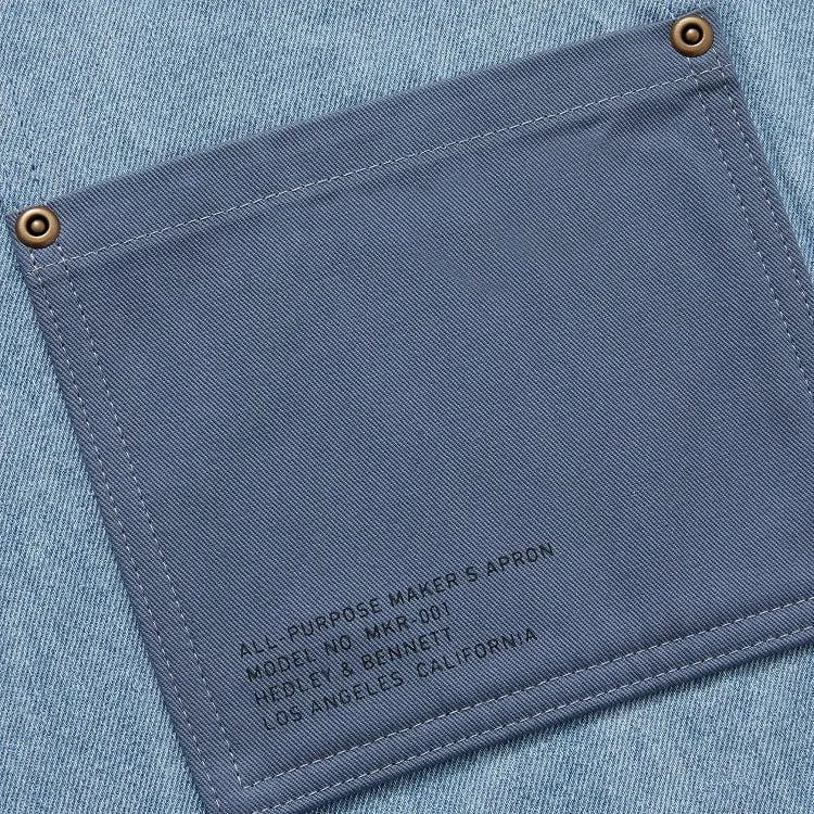 Oak Denim Maker's Split Leg Apron