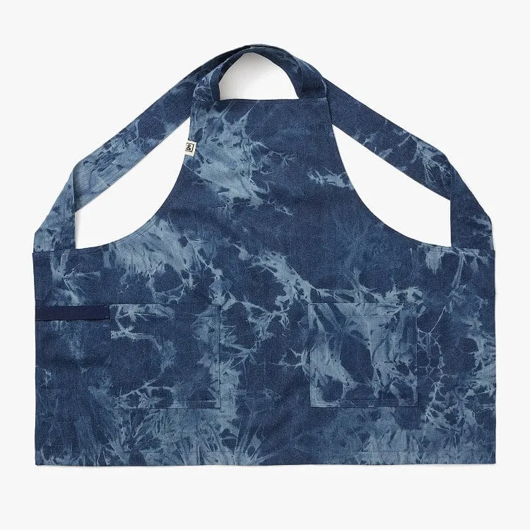 Acid Wash Denim Small Batch Smock