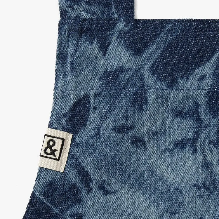 Acid Wash Denim Small Batch Smock