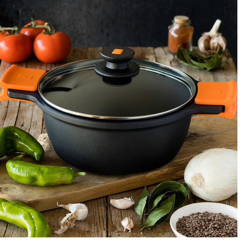 Batería de cocina 7 piezas con sartén Efficient