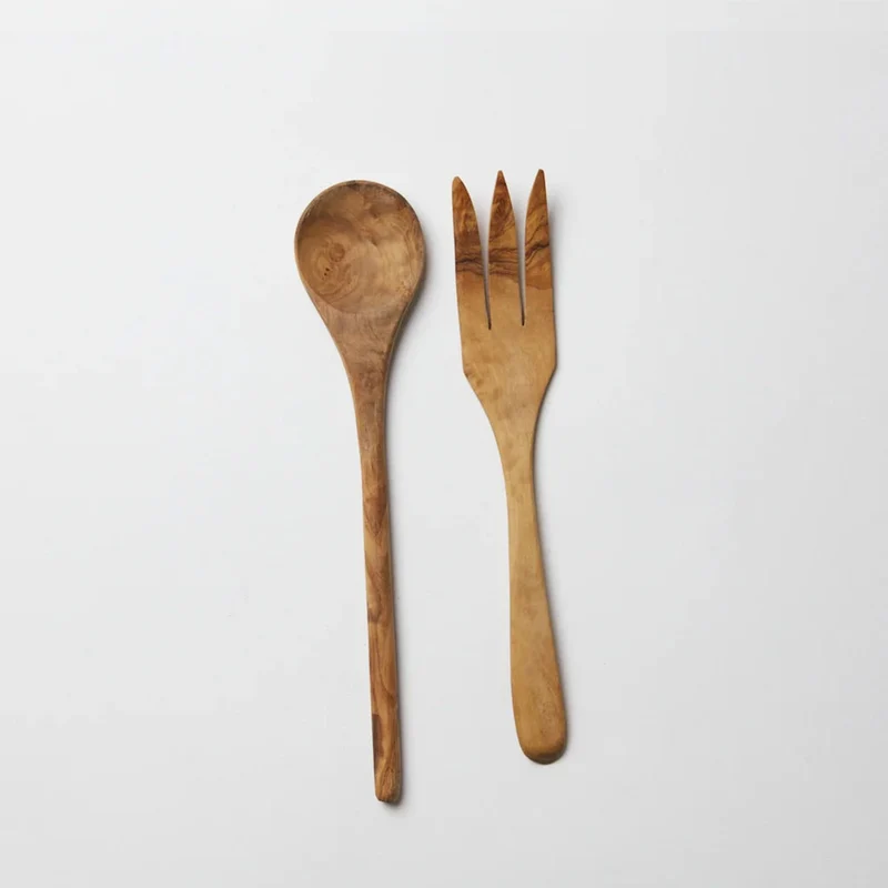 Cuchara de madera de olivo para servir 30 cm Olsson & Jensen