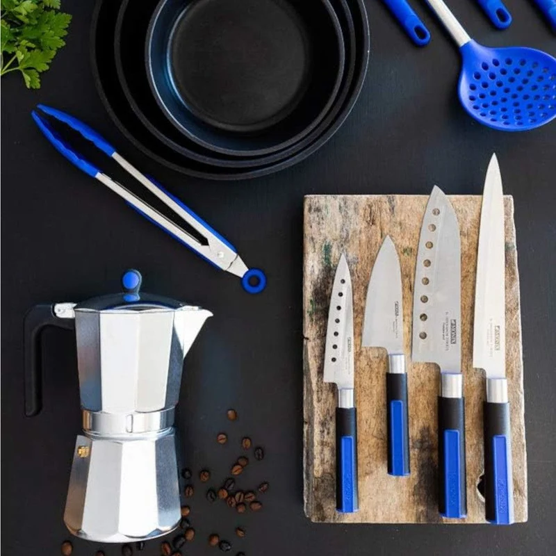 Set de 4 Cuchillos Japoneses Solid+ Monix
