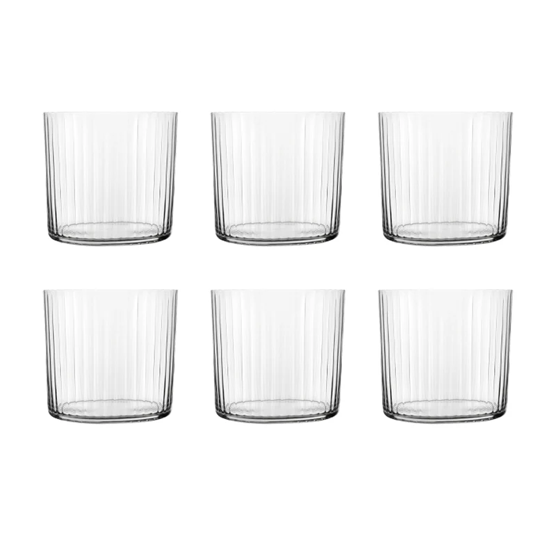 40 cl - Gary Bicchiere Acqua in Vetro - Set 6 Pezzi