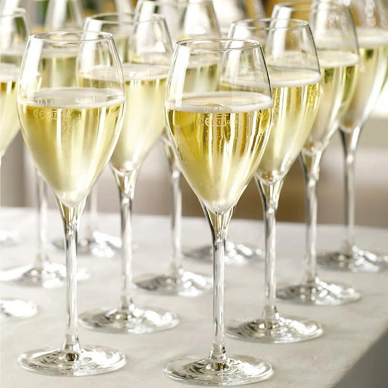 14.5 cl - Cuvee Calice Flute in Vetro - Set 6 Pezzi