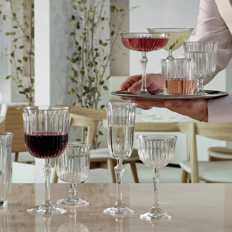 49 cl - Joy Calice Gin Tonic in Vetro - Set 4 Pezzi