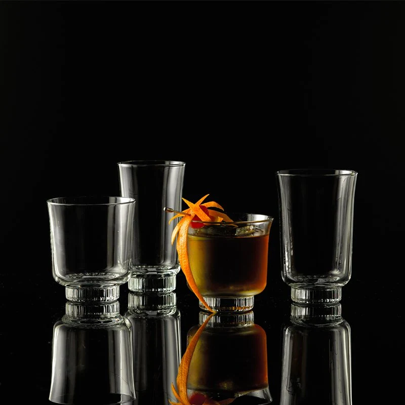 35.5 cl - Modern America Bicchiere Bibita in Vetro - Set 12 Pezzi