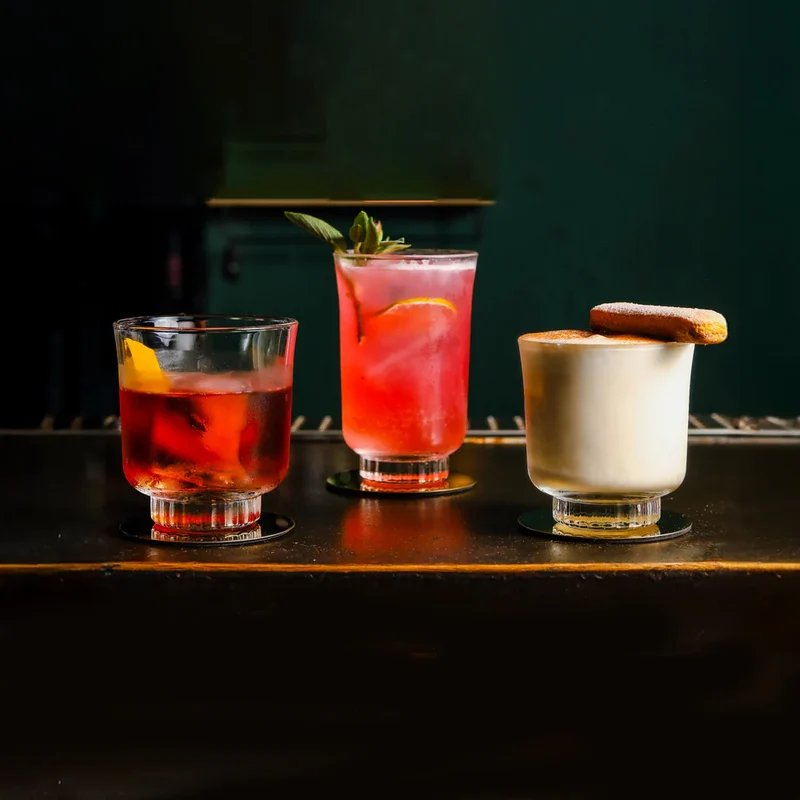 28 cl - Modern America Bicchiere Whisky in Vetro - Set 12 Pezzi