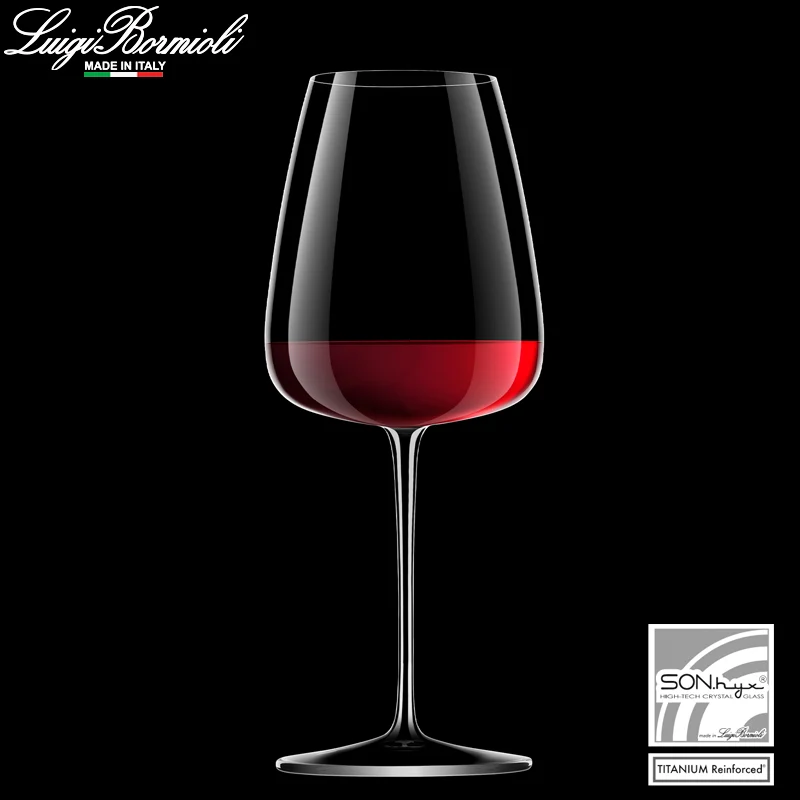 55 cl - I Meravigliosi Calice Vino Rosso in Vetro - Set 6 Pezzi