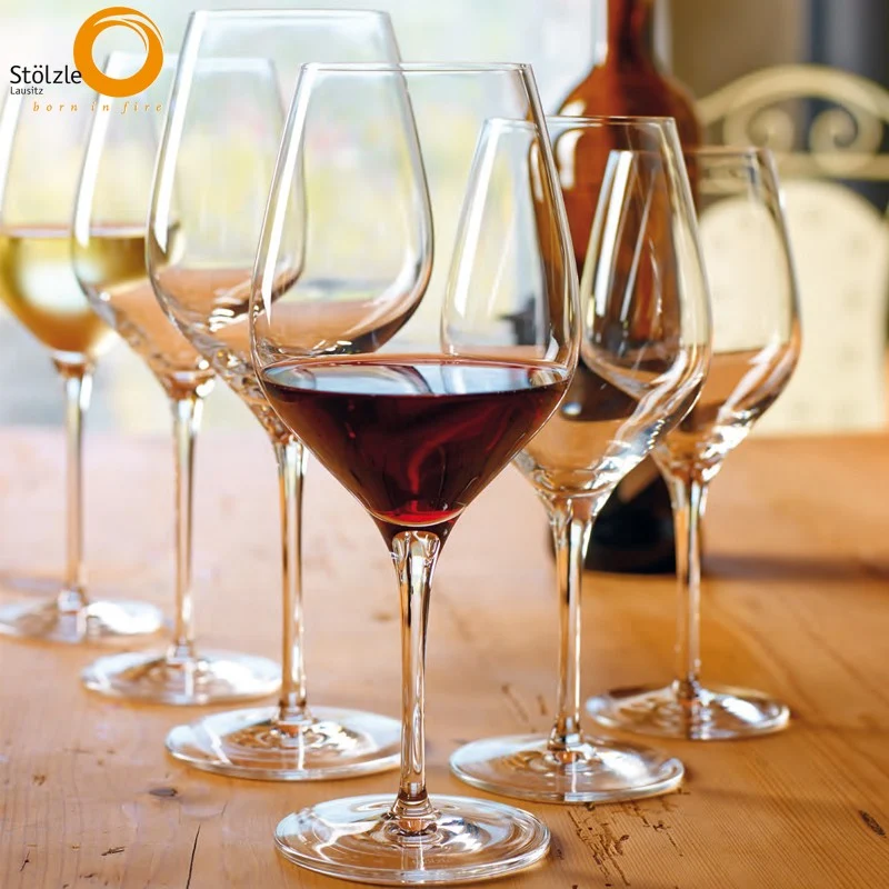 42 cl - Exquisit Calice Vino Bianco in Vetro - Set 6 Pezzi