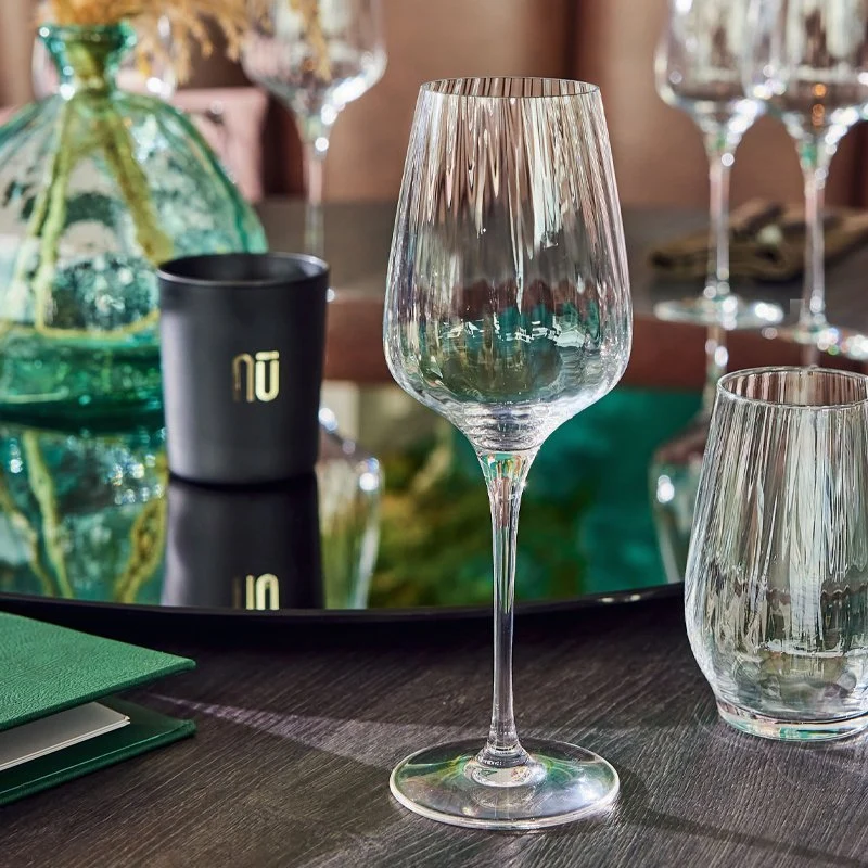 45 cl - Symetrie Calice Vino Rosso in Vetro - Set 6 Pezzi