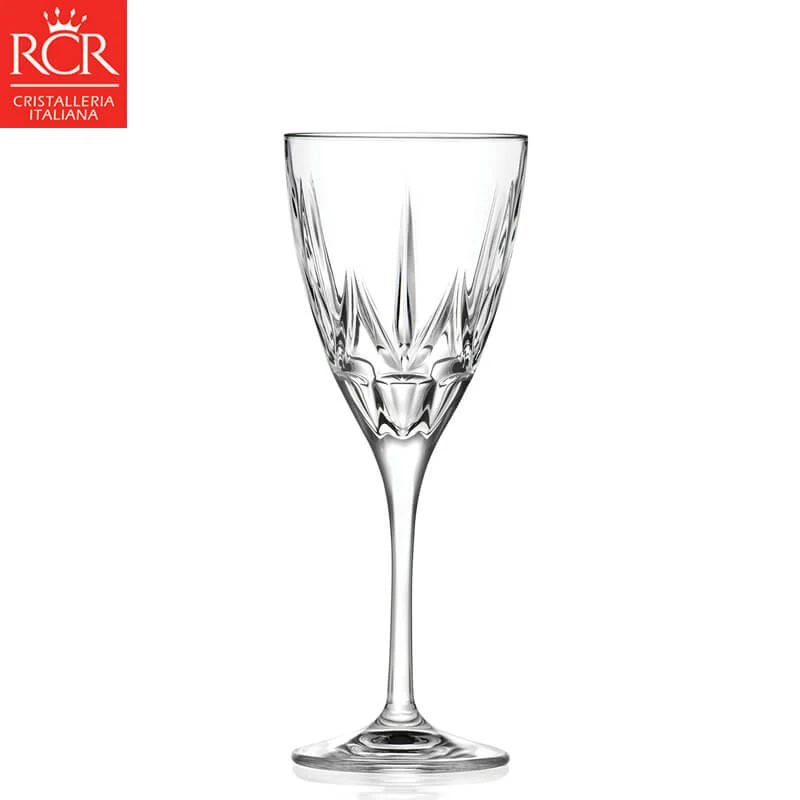 28 cl - RCR Chic Calice Multiuso in Vetro - Set 6 Pezzi