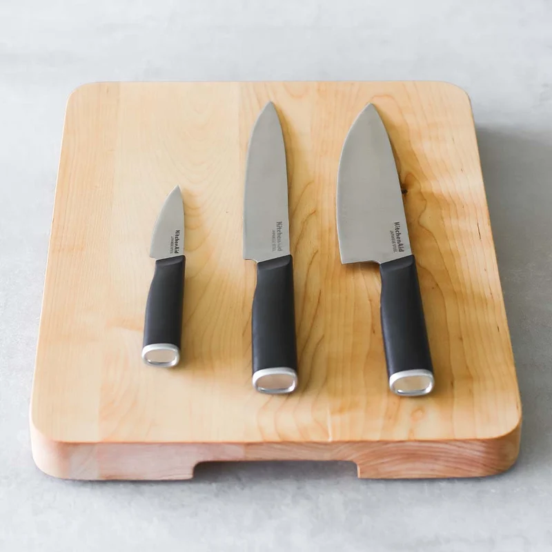 Set 3 cuchillos chef KitchenAid