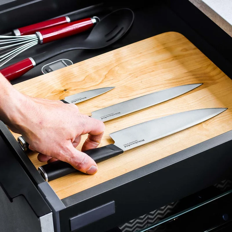 Set 3 cuchillos chef KitchenAid