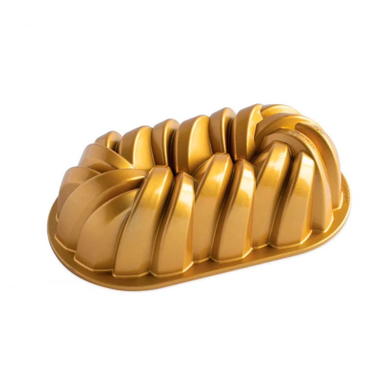 Molde Loaf Pan trenzado 75º Aniversario Nordic Ware